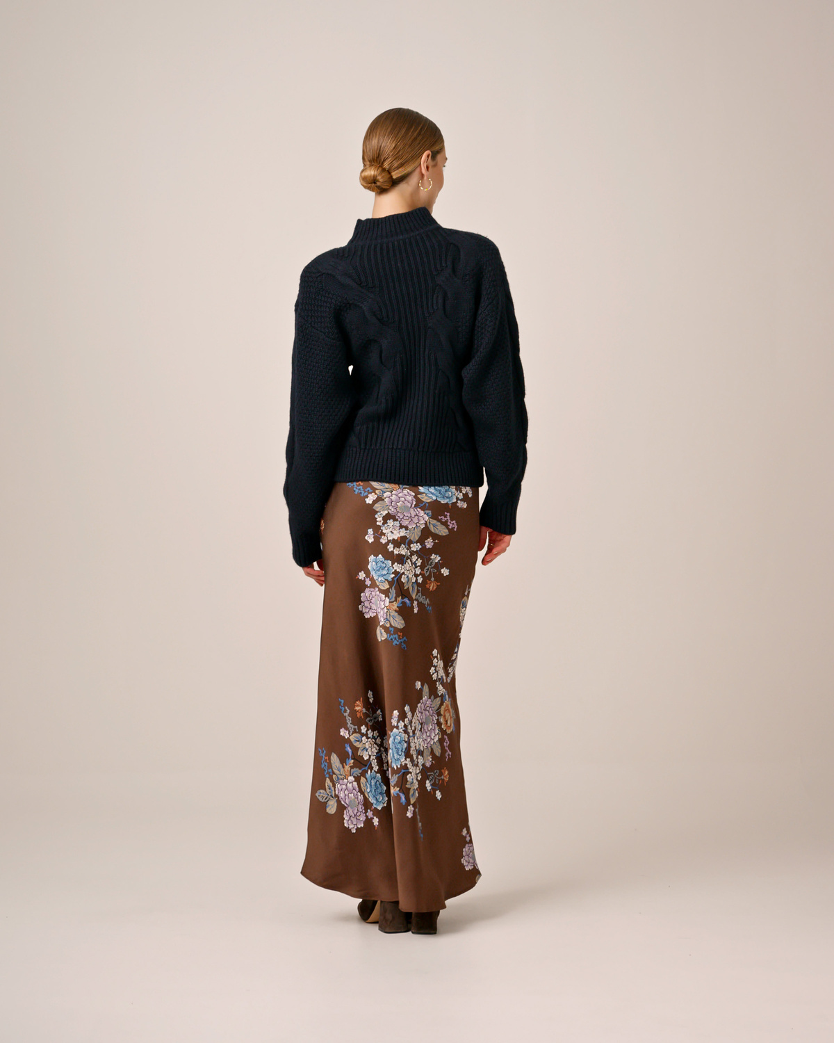 byTiMo | Satin Maxi Skirt - Marigold