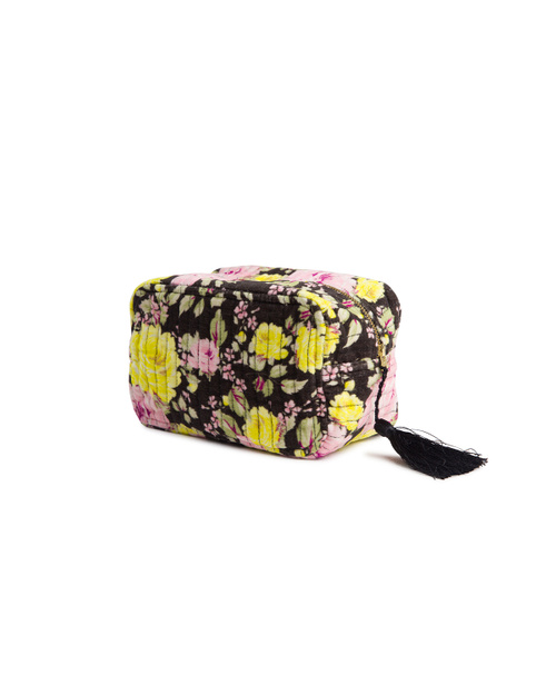 byTiMo | Zipper Pouch Velvet - Brushed Blossoms
