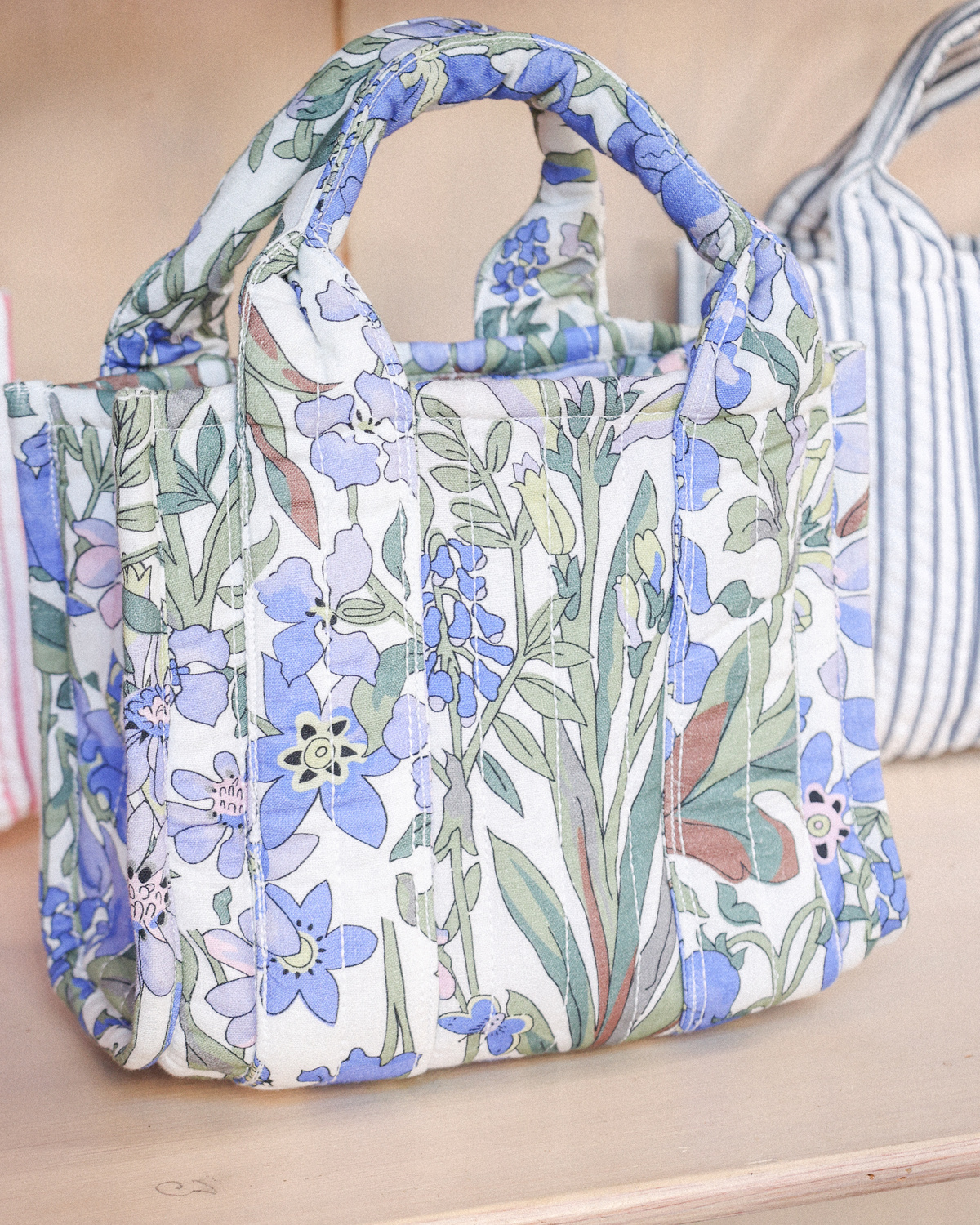 byTiMo | Tote Bag Small - Blue Garden