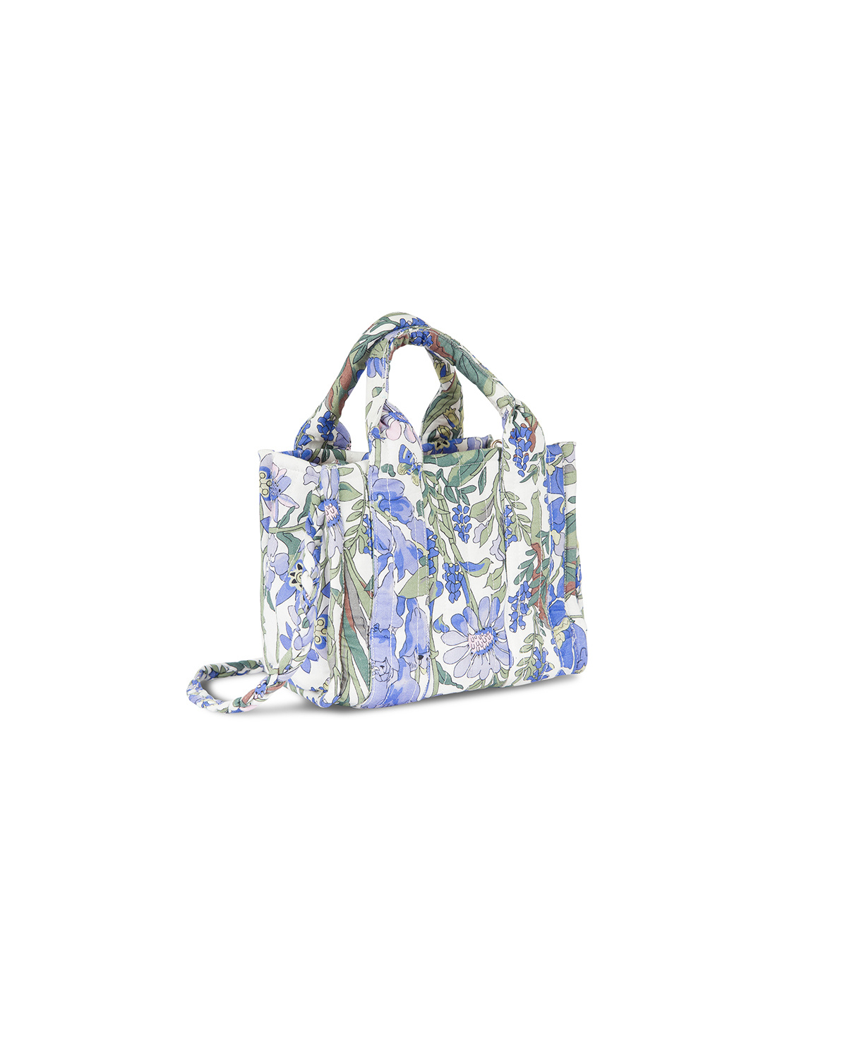 ★TOUT Y EST★ Garden Fur Mini Tote Bag BLUE K3443LBG94BLU Amazon.com: KFBE Women Tote Bags Blue Flowers Top Handle