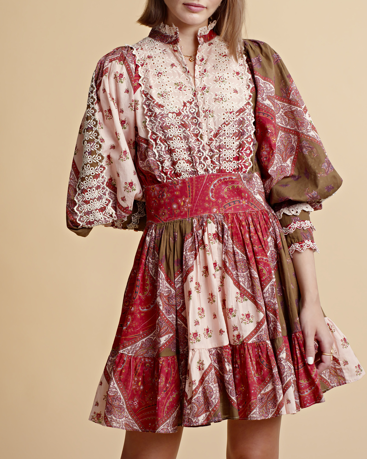 Cotton Slub Blouse - Wildflowers | Autumn Winter 2021 | byTiMo