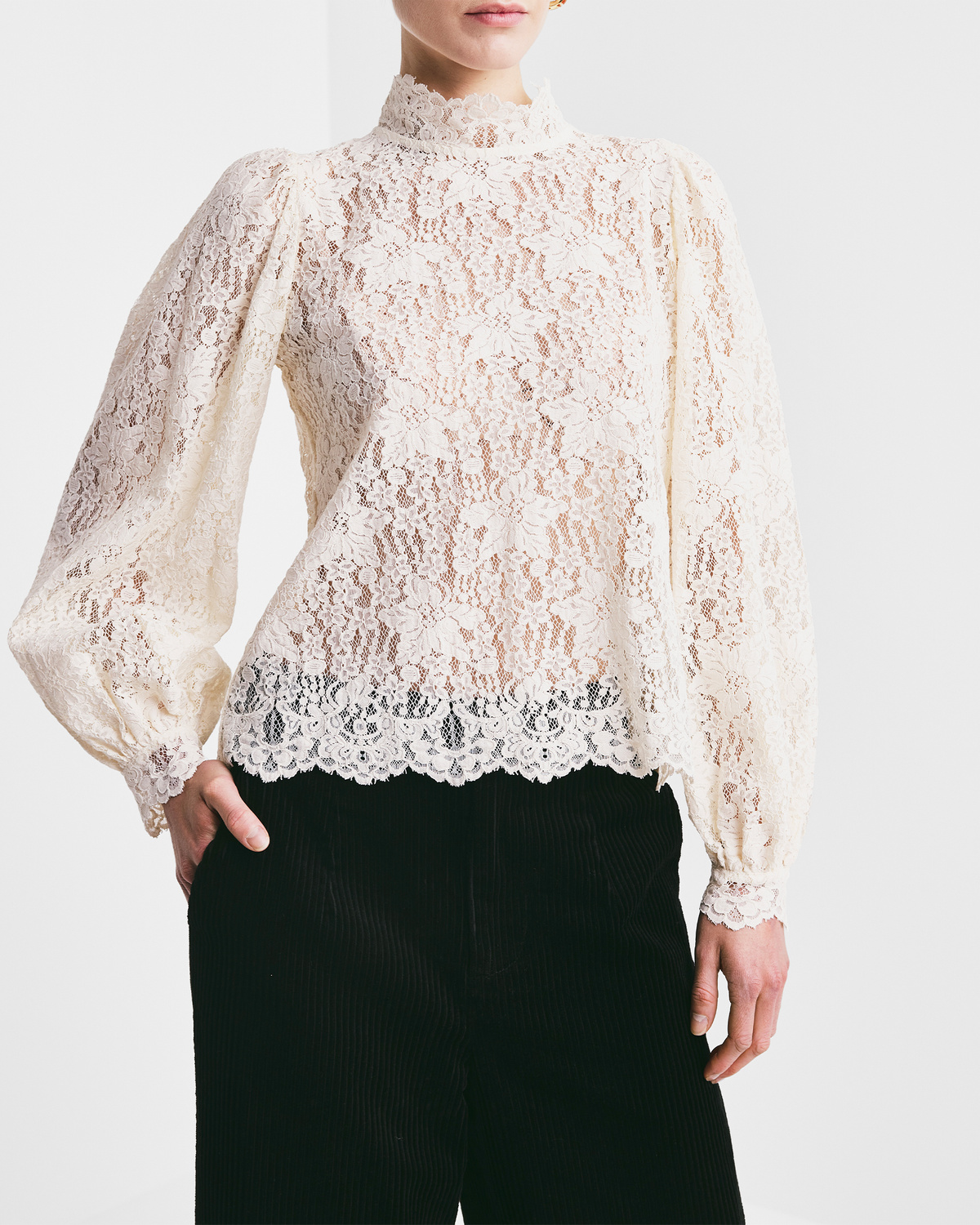 byTiMo | Lace Blouse - Vintage White