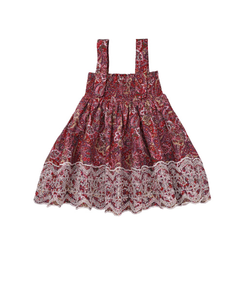 byTiMo | Baby Cord Ribbon Dress - Paisley