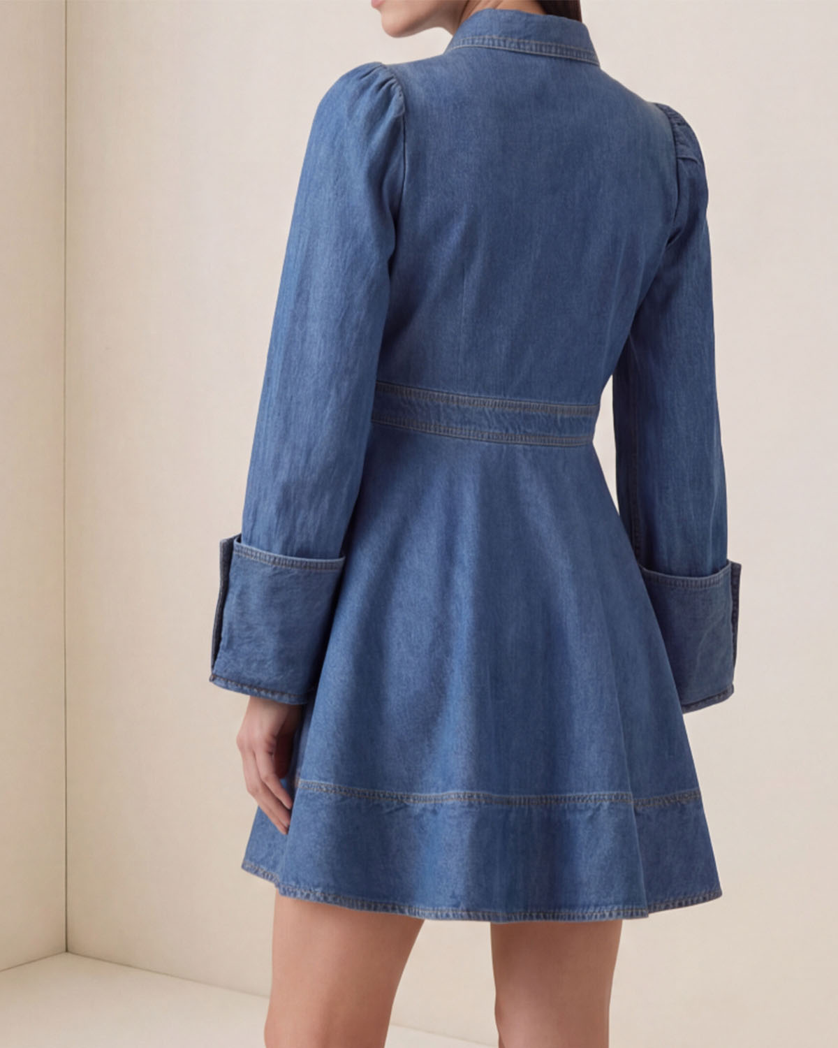 byTiMo | Denim Mini Dress - French Blue