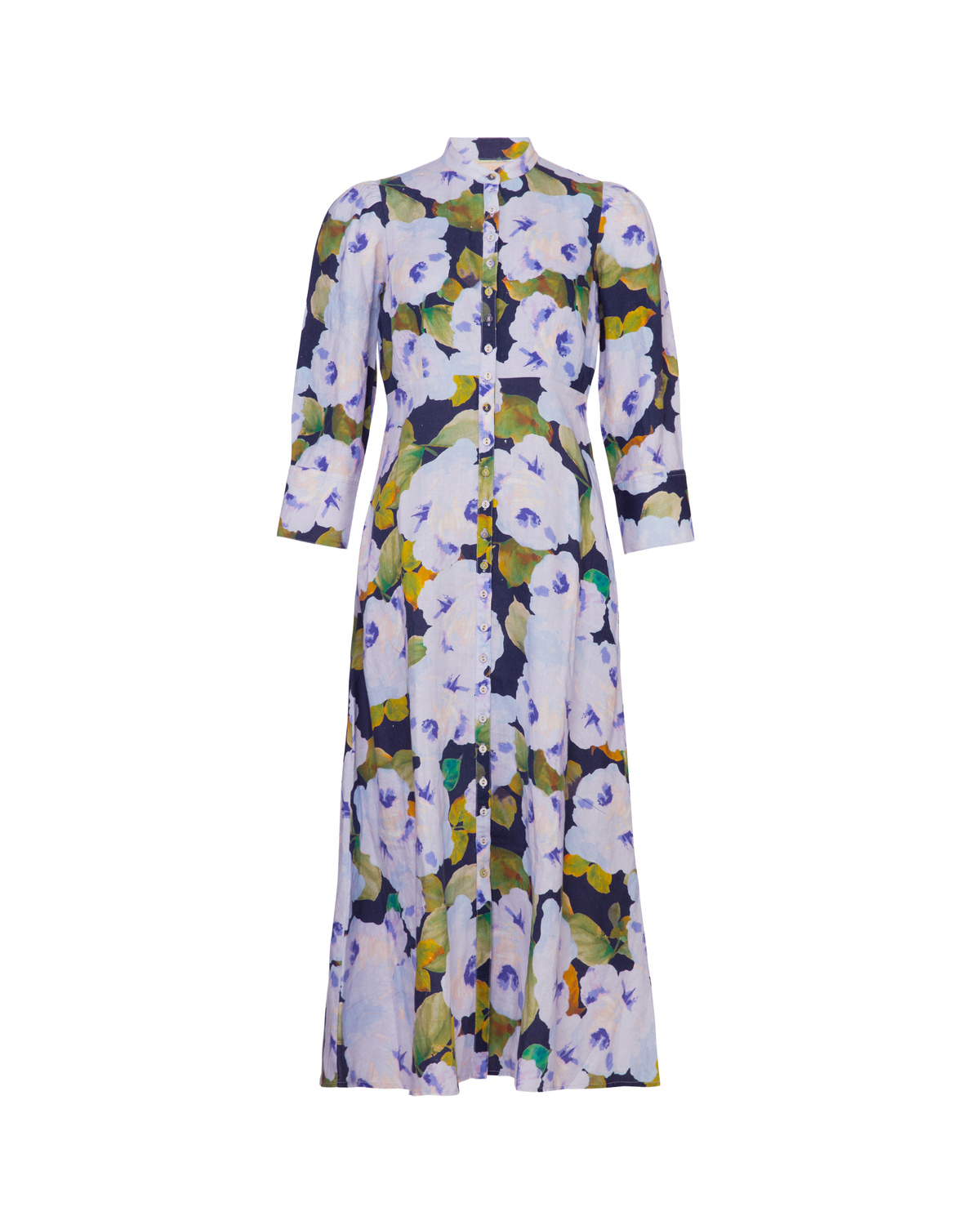 byTiMo | Linen Button-Down Dress - Bluebell byTiMo | Linen Button-Down Dress - Bluebell