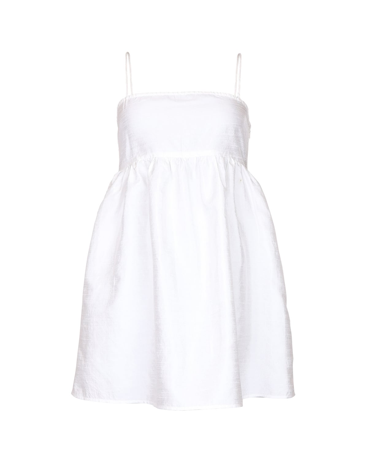 byTiMo | Taffeta Strap Dress - White