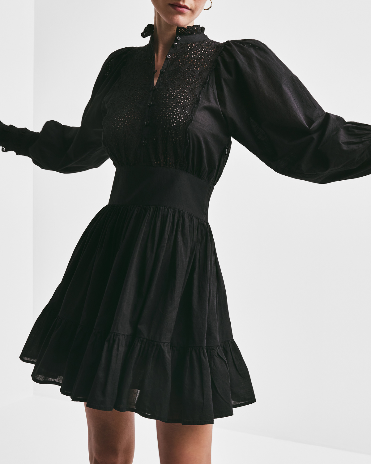 black velvet bow mini dress Bows And Kisses Velvet Mini Dress in Black