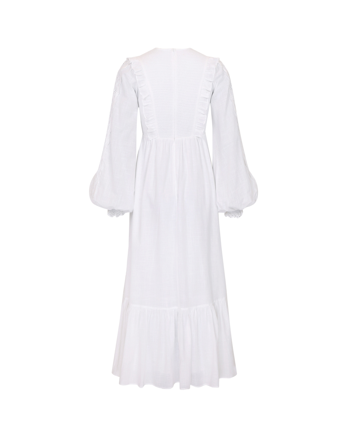 byTiMo | Cotton Slub Maxi Dress - White byTiMo | Cotton Slub Maxi Dress - White