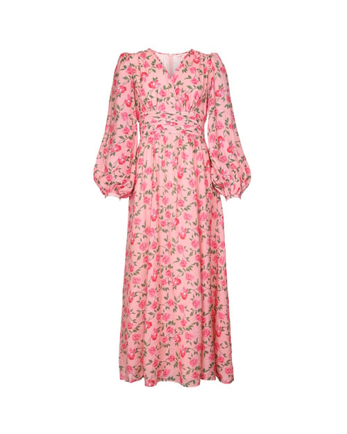 white christmas dresses Bytimo - Cotton Slub Maxi Dress - Anemone Fields main image 0