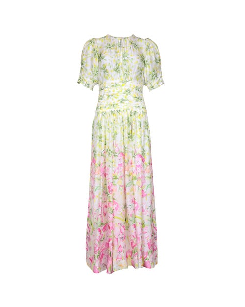 bytimo organza maxi dress Organza Maxi Dress Spring Bloom