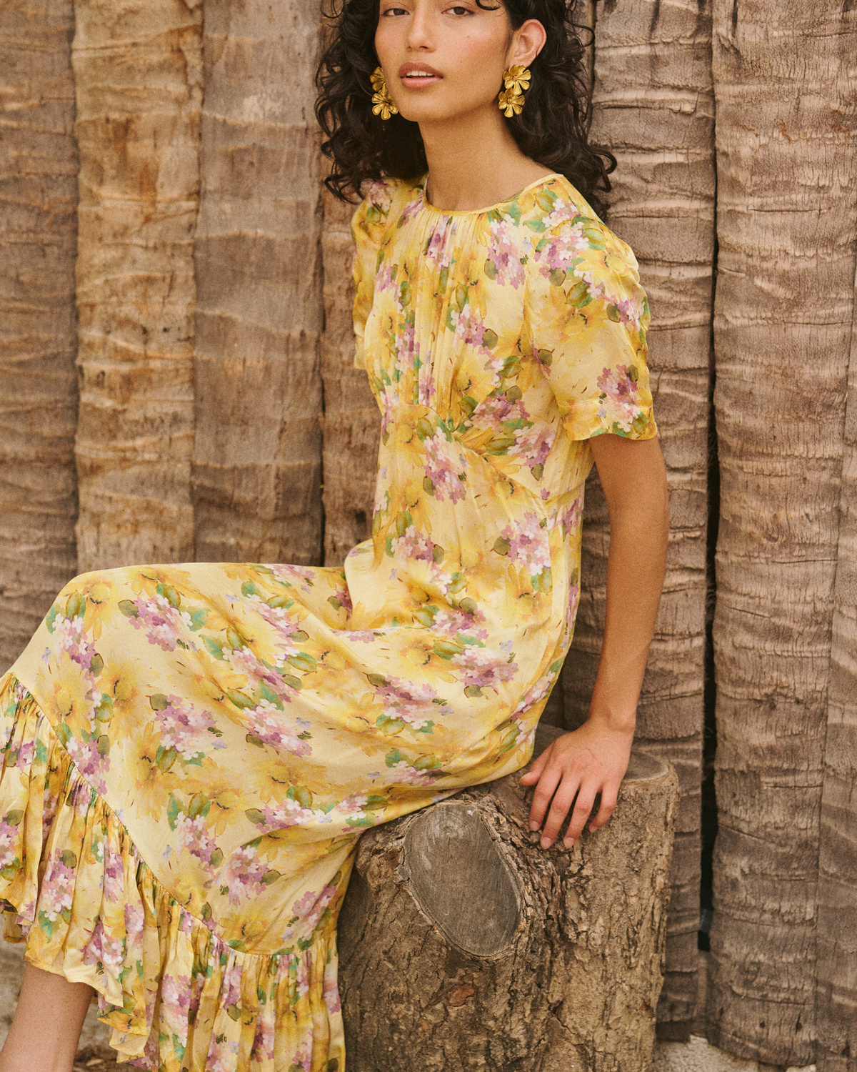 dress swimsuits for women Women's Aspen Sunrise Long Sleeve Swim Dress main image 0