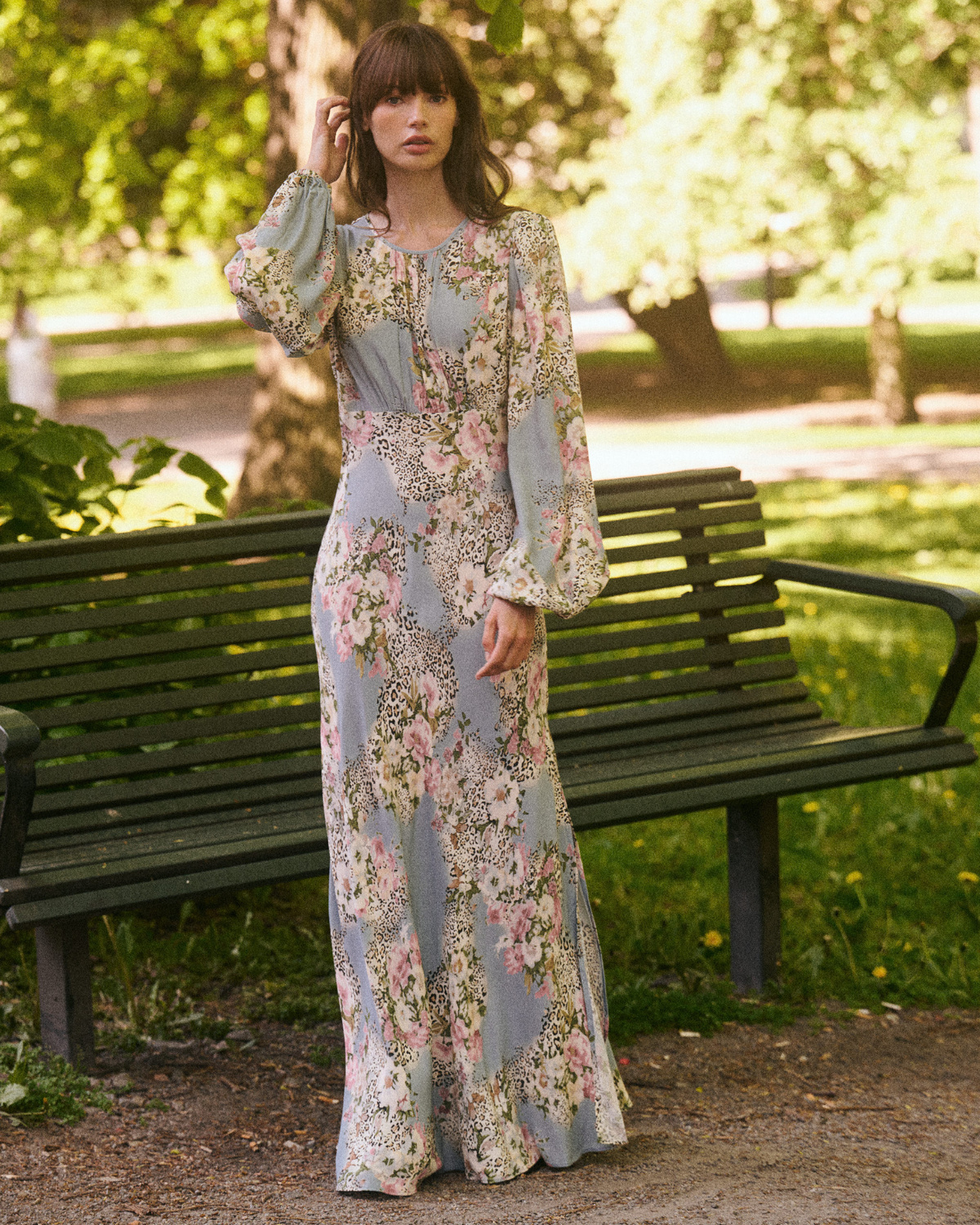 byTiMo | Viscose Maxi Dress - Wild Bloom